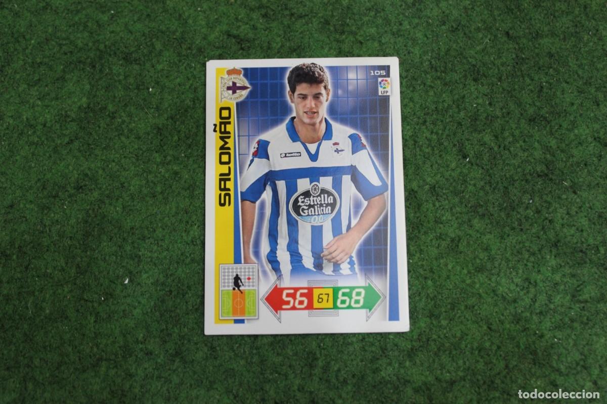 Cromos de f&uacute;tbol: 105 SALOM&Atilde;O RC DEPORTIVO ADRENALYN XL 2012 2013 12 13 LALIGA SANTANDER