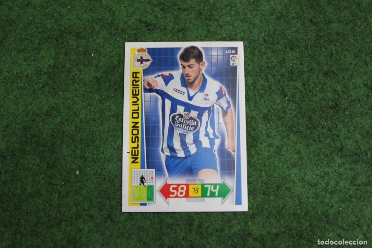 Cromos de f&uacute;tbol: 108 N&Eacute;LSON OLIVEIRA RC DEPORTIVO ADRENALYN XL 2012 2013 12 13 LALIGA SANTANDER