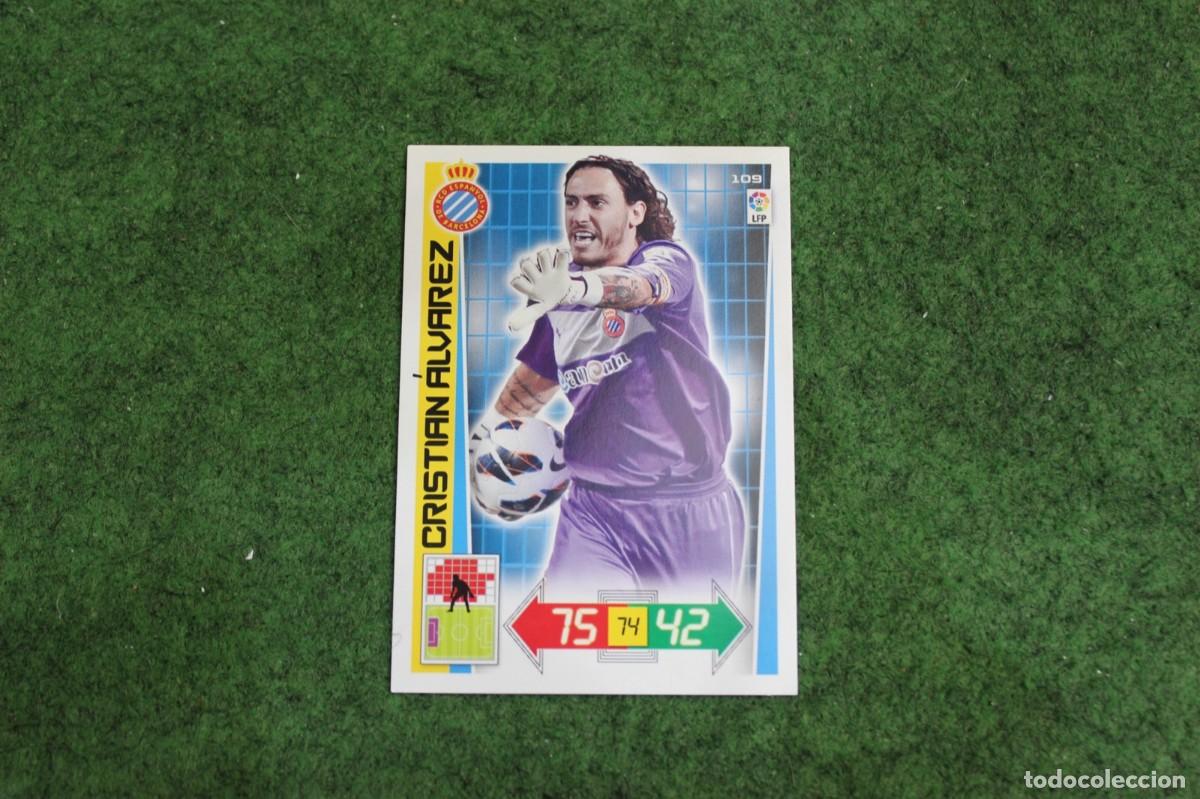 Cromos de f&uacute;tbol: 109 CRISTIAN &Aacute;LVAREZ RCD ESPANYOL ADRENALYN XL 2012 2013 12 13 LALIGA SANTANDER