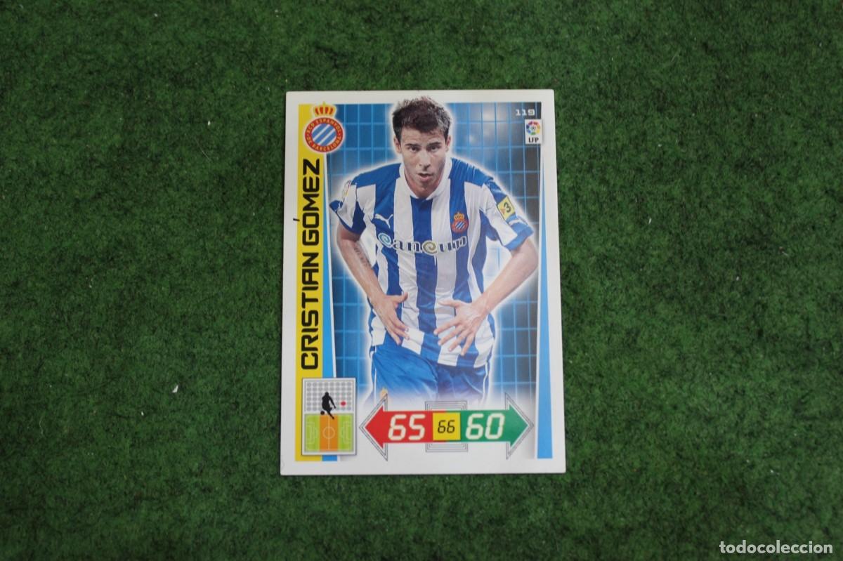 Cromos de f&uacute;tbol: 119 CRISTIAN G&Oacute;MEZ RCD ESPANYOL ADRENALYN XL 2012 2013 12 13 LALIGA SANTANDER