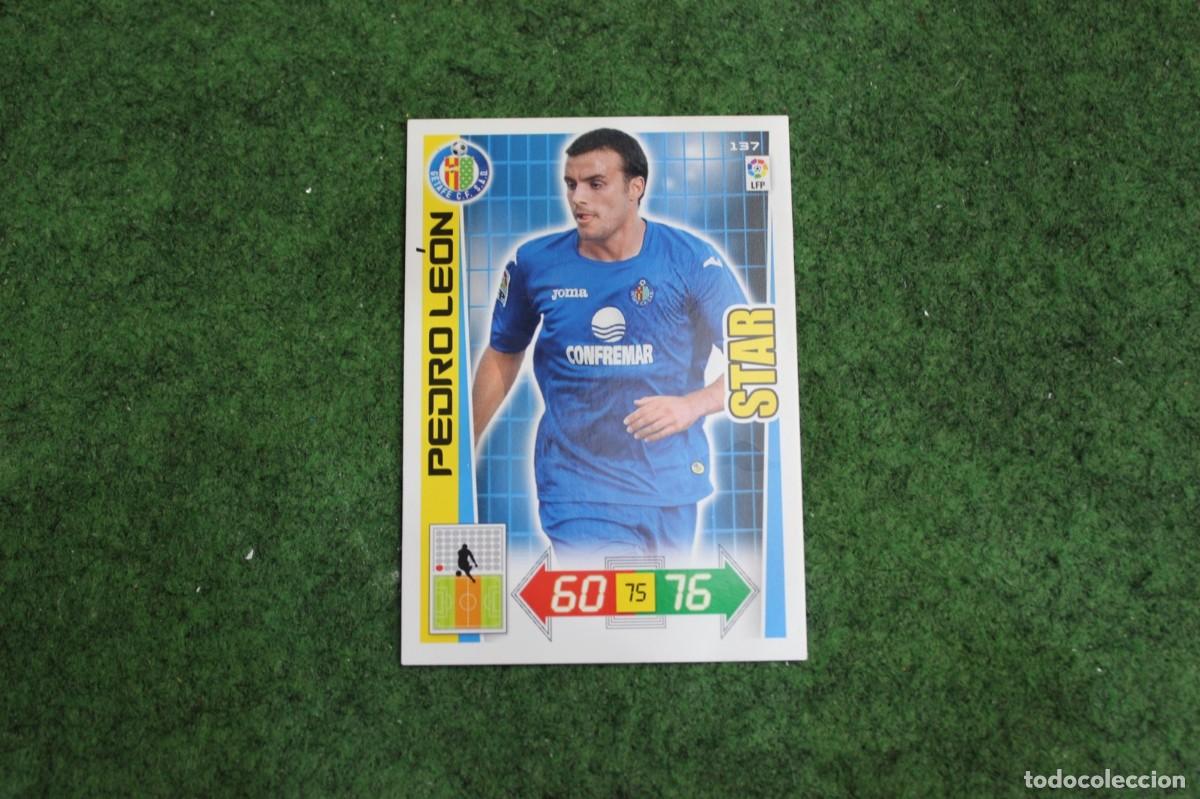 Cromos de f&uacute;tbol: 137 PEDRO LE&Oacute;N GETAFE CF STAR ADRENALYN XL 2012 2013 12 13 LALIGA SANTANDER