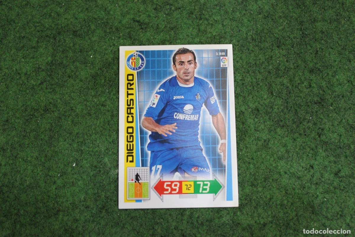 Cromos de f&uacute;tbol: 138 DIEGO CASTRO GETAFE CF ADRENALYN XL 2012 2013 12 13 LALIGA SANTANDER