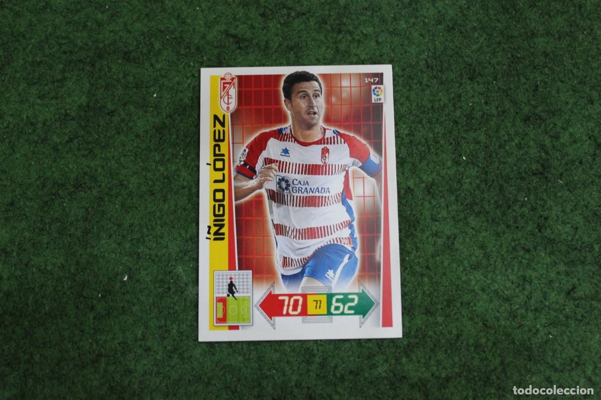Cromos de f&uacute;tbol: 147 &Iacute;&Ntilde;IGO L&Oacute;PEZ GRANADA CF ADRENALYN XL 2012 2013 12 13 LALIGA SANTANDER