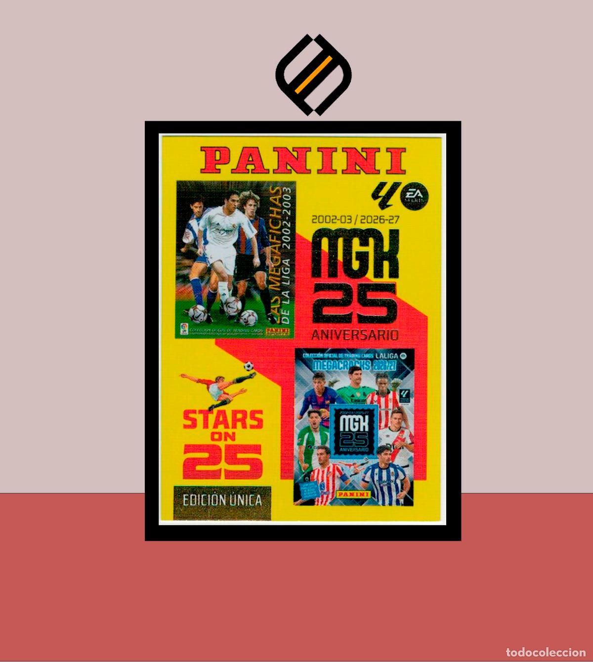 Cromos de f&uacute;tbol: MEGACRACKS 2026 2027 26 27 PANINI N&ordm; 424 25 ANIVERSARIO COLECCI&Oacute;N ALB&Uacute;M MGK STARS ON 25
