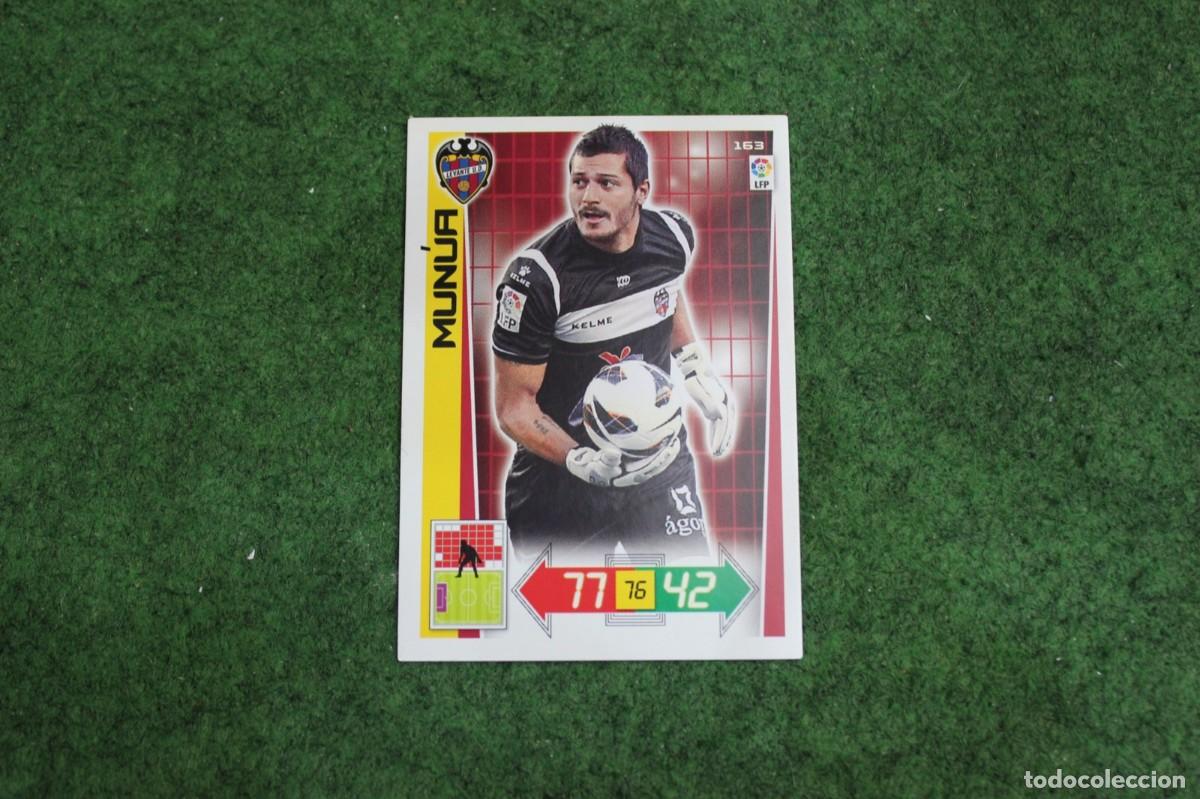 Cromos de f&uacute;tbol: 163 MUN&Uacute;A LEVANTE UD ADRENALYN XL 2012 2013 12 13 LALIGA SANTANDER