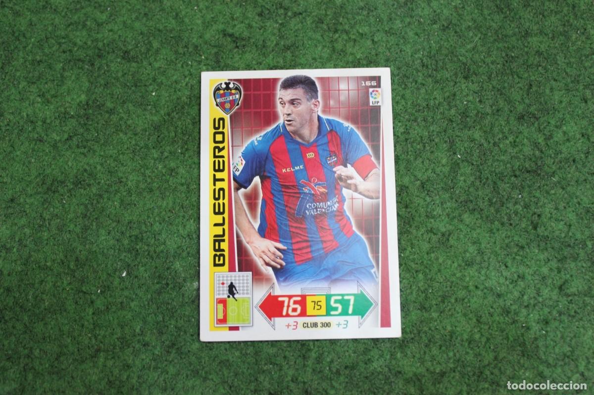 Cromos de f&uacute;tbol: 166 BALLESTEROS LEVANTE UD ADRENALYN XL 2012 2013 12 13 LALIGA SANTANDER