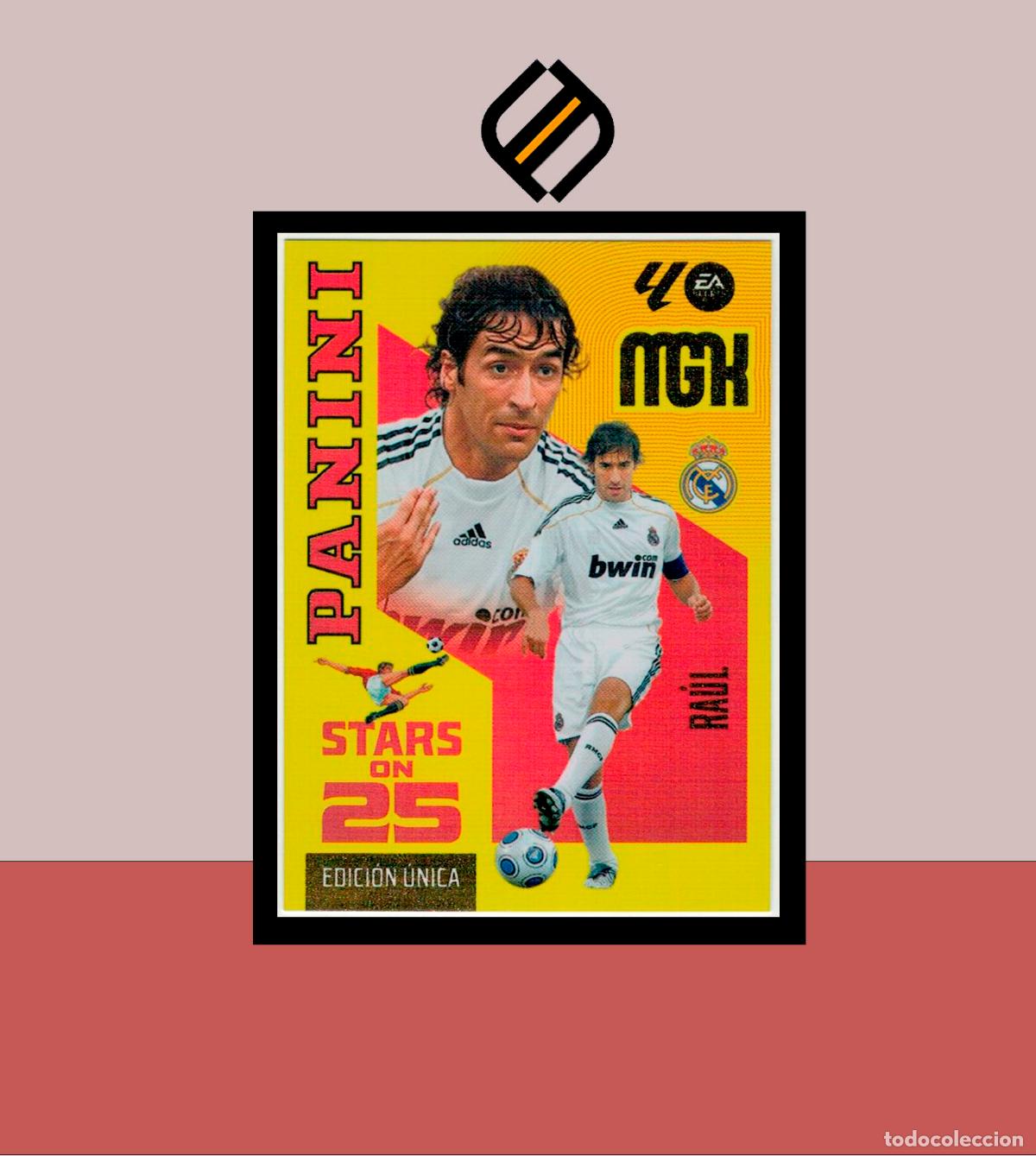 Cromos de f&uacute;tbol: MEGACRACKS 2026 2027 26 27 PANINI 426 RA&Uacute;L REAL MADRID COLECCI&Oacute;N ALB&Uacute;M MGK STARS ON 25 ANIVERSARIO