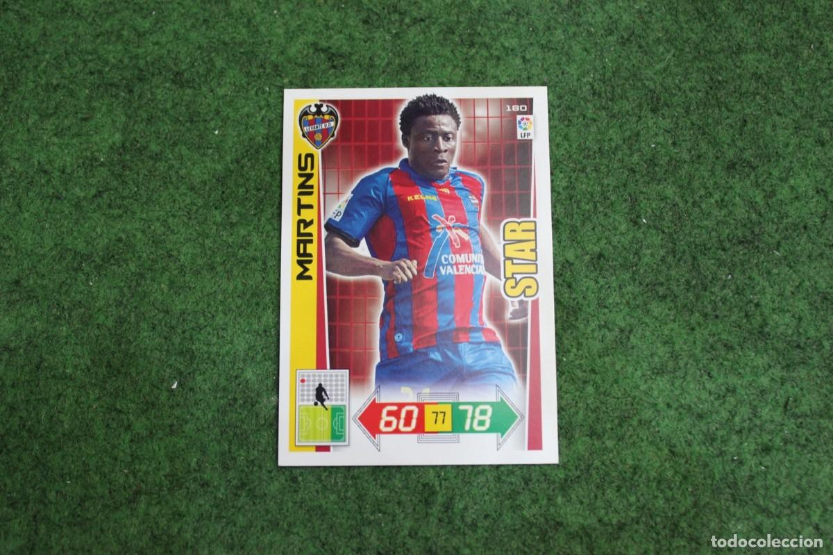 Cromos de f&uacute;tbol: 180 MARTINS LEVANTE UD STAR ADRENALYN XL 2012 2013 12 13 LALIGA SANTANDER