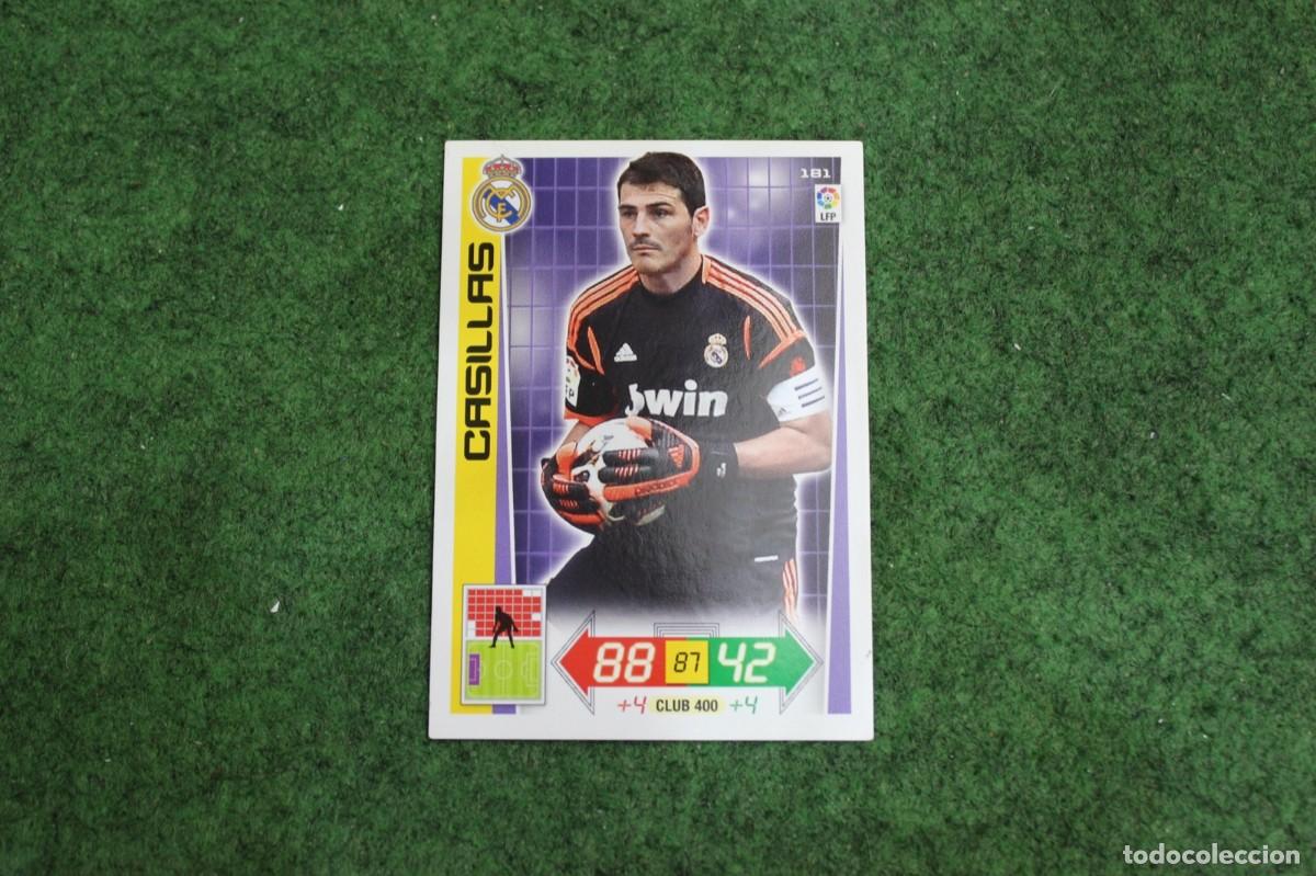 Cromos de f&uacute;tbol: 181 CASILLAS REAL MADRID ADRENALYN XL 2012 2013 12 13 LALIGA SANTANDER