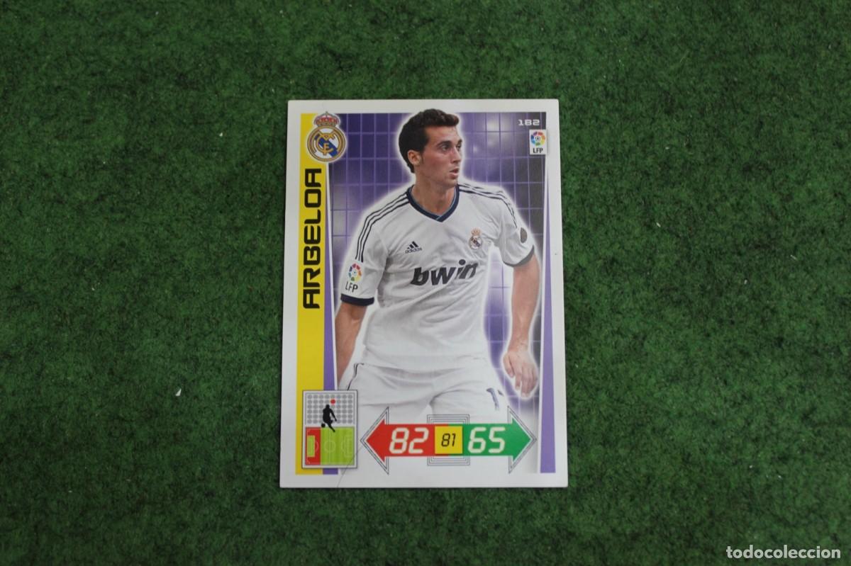 Cromos de f&uacute;tbol: 182 ARBELOA REAL MADRID ADRENALYN XL 2012 2013 12 13 LALIGA SANTANDER