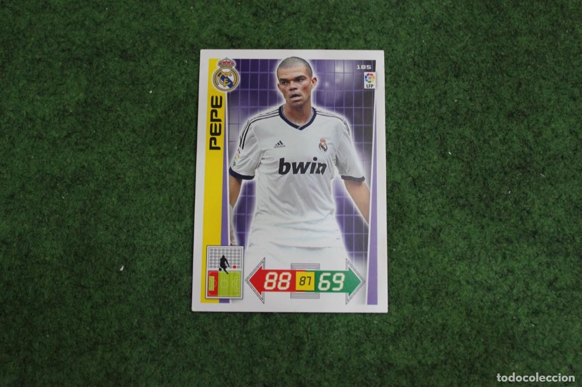 Cromos de f&uacute;tbol: 185 PEPE REAL MADRID ADRENALYN XL 2012 2013 12 13 LALIGA SANTANDER