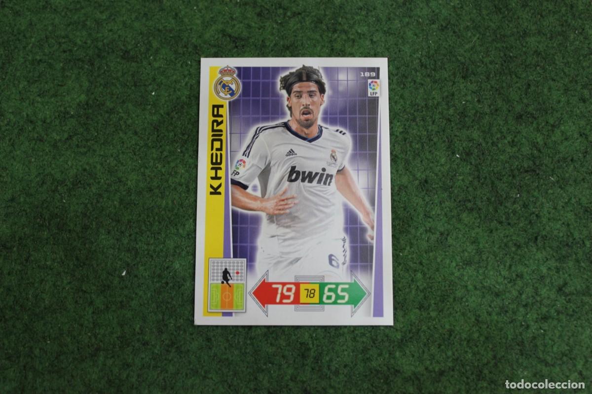 Cromos de f&uacute;tbol: 189 KHEDIRA REAL MADRID ADRENALYN XL 2012 2013 12 13 LALIGA SANTANDER
