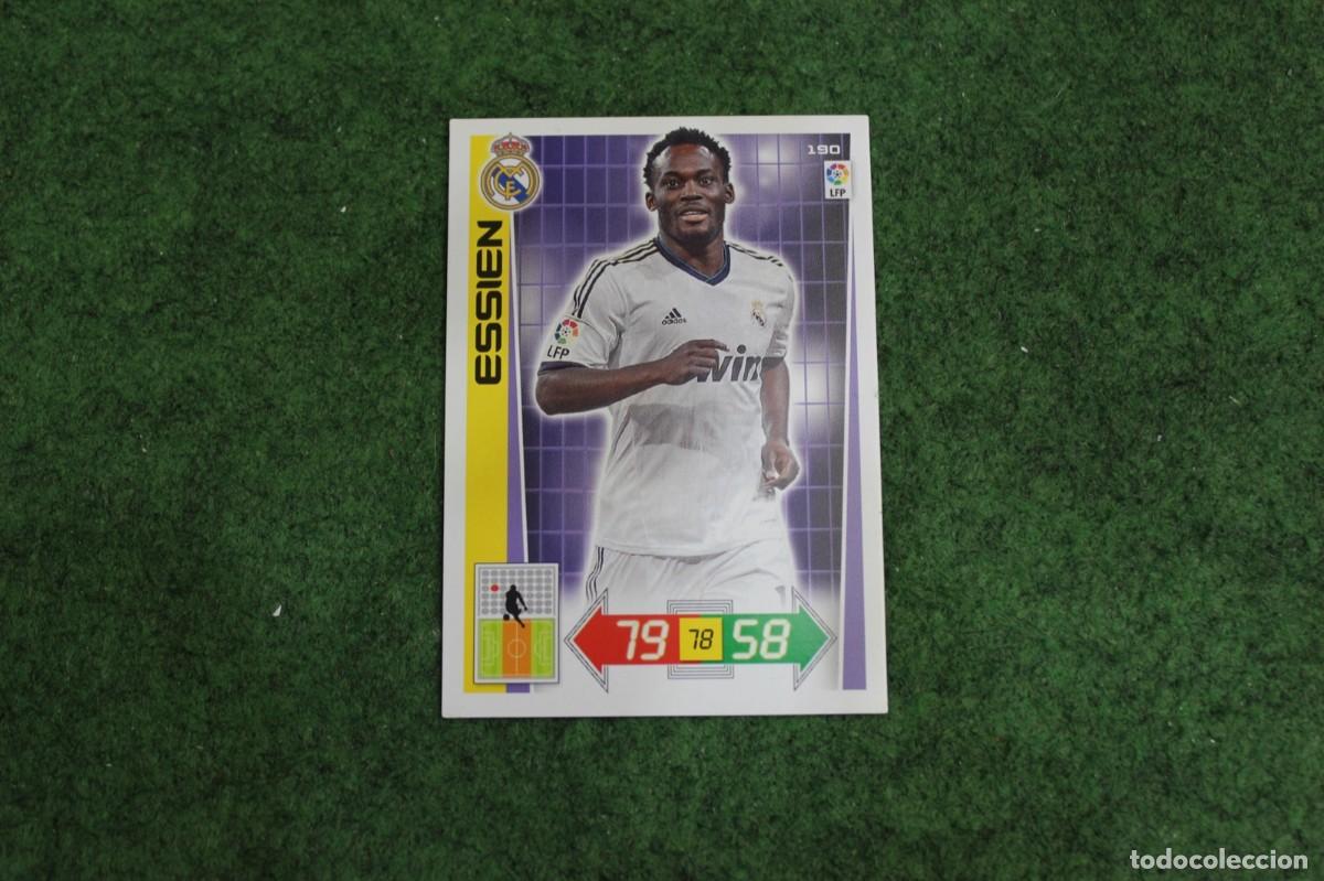 Cromos de f&uacute;tbol: 190 ESSIEN REAL MADRID ADRENALYN XL 2012 2013 12 13 LALIGA SANTANDER
