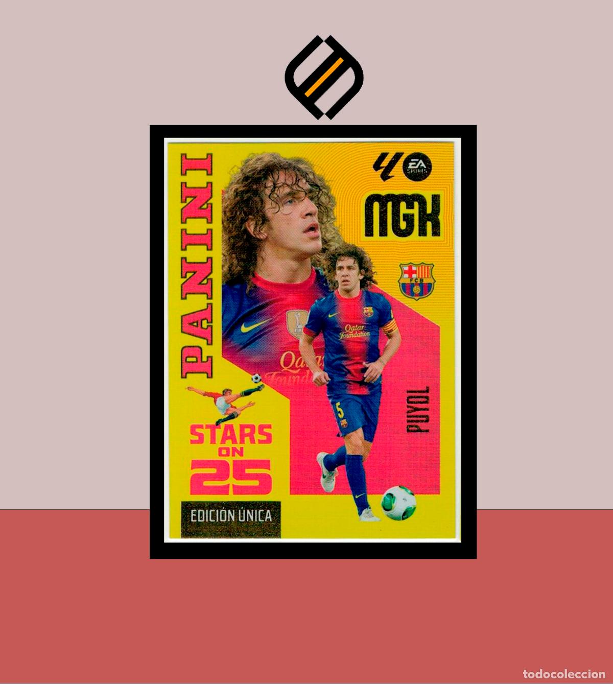 Cromos de f&uacute;tbol: MEGACRACKS 2026 2027 26 27 PANINI N&ordm; 429 PUYOL BARCELONA BAR&Ccedil;A COLECCI&Oacute;N MGK STARS ON 25 ANIVERSARIO