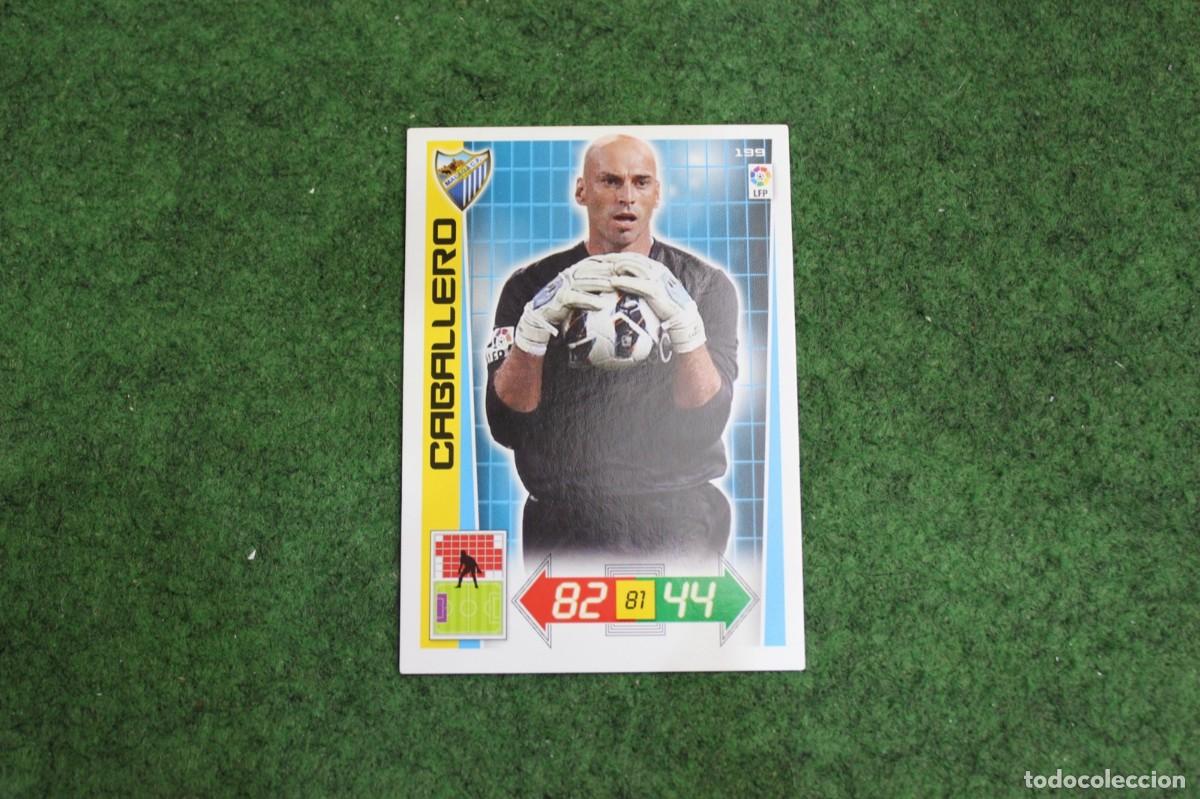 Cromos de f&uacute;tbol: 199 CABALLERO M&Aacute;LAGA CF ADRENALYN XL 2012 2013 12 13 LALIGA SANTANDER