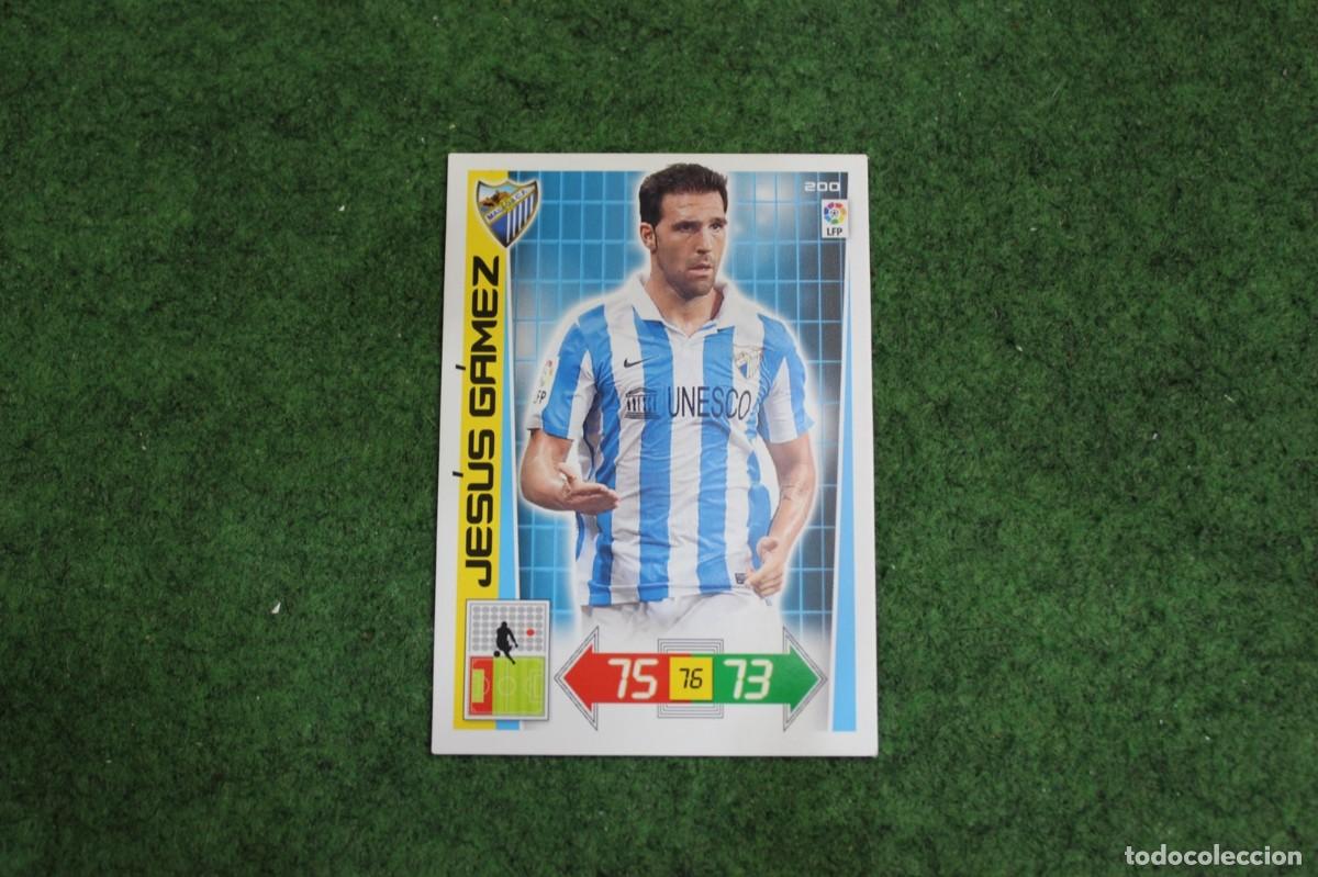 Cromos de f&uacute;tbol: 200 JES&Uacute;S G&Aacute;MEZ M&Aacute;LAGA CF ADRENALYN XL 2012 2013 12 13 LALIGA SANTANDER