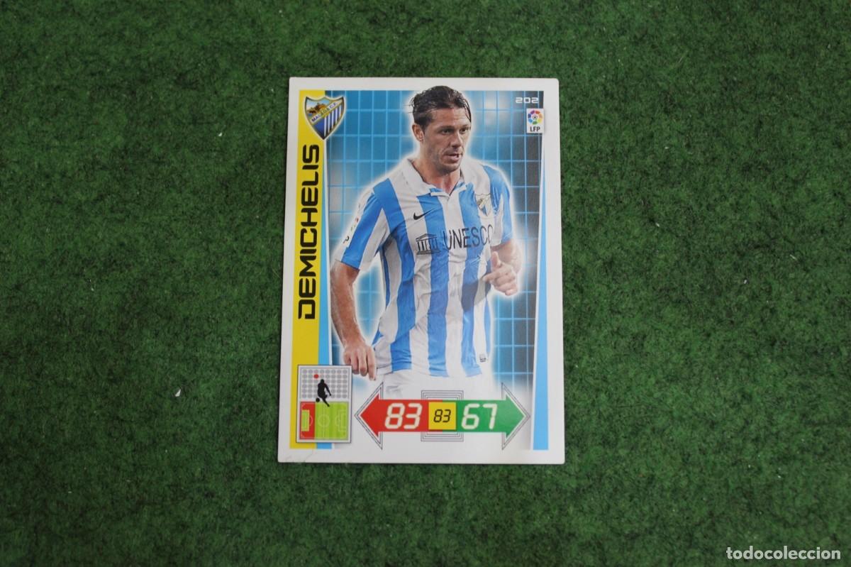 Cromos de f&uacute;tbol: 202 DEMICHELIS M&Aacute;LAGA CF ADRENALYN XL 2012 2013 12 13 LALIGA SANTANDER