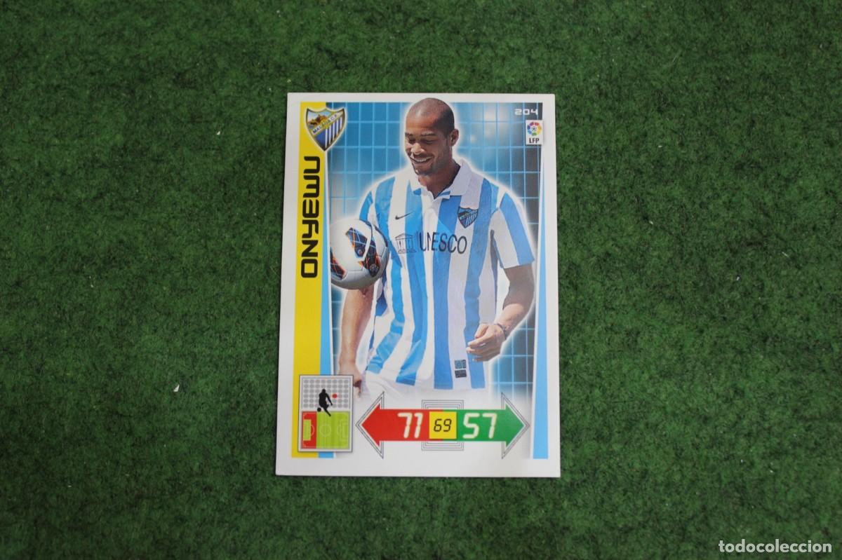 Cromos de f&uacute;tbol: 204 ONYEWU M&Aacute;LAGA CF ADRENALYN XL 2012 2013 12 13 LALIGA SANTANDER