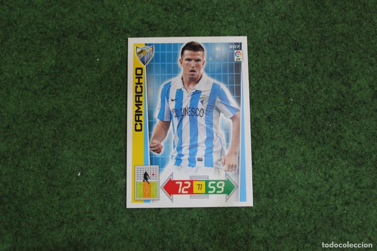Cromos de f&uacute;tbol: 207 CAMACHO M&Aacute;LAGA CF ADRENALYN XL 2012 2013 12 13 LALIGA SANTANDER