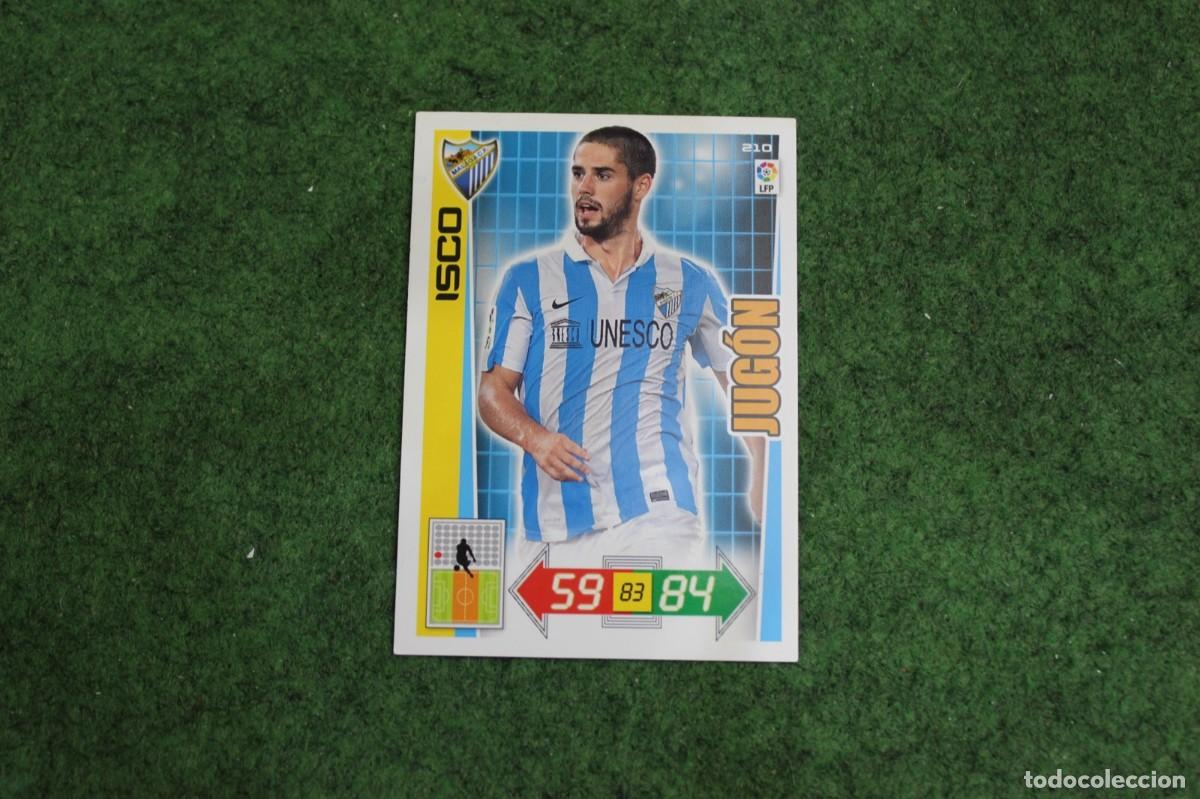 Cromos de f&uacute;tbol: 210 ISCO M&Aacute;LAGA CF JUG&Oacute;N ADRENALYN XL 2012 2013 12 13 LALIGA SANTANDER