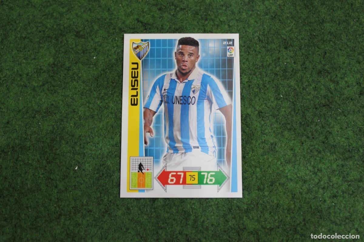 Cromos de f&uacute;tbol: 212 ELISEU M&Aacute;LAGA CF ADRENALYN XL 2012 2013 12 13 LALIGA SANTANDER