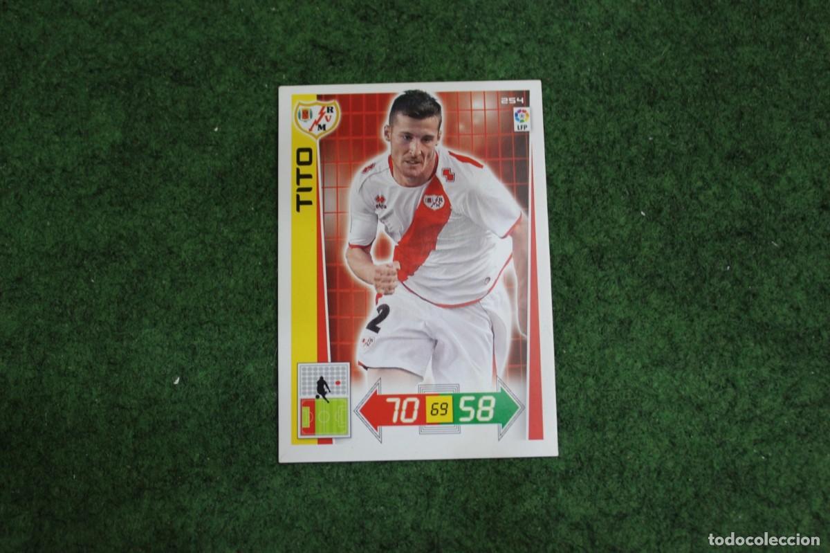 Cromos de f&uacute;tbol: 254 TITO RAYO VALLECANO ADRENALYN XL 2012 2013 12 13 LALIGA SANTANDER