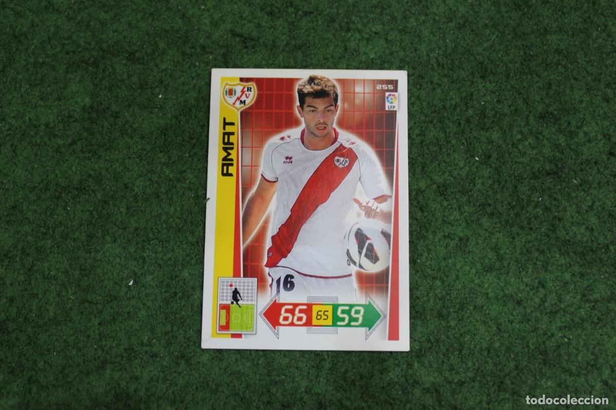 Cromos de f&uacute;tbol: 255 AMAT RAYO VALLECANO ADRENALYN XL 2012 2013 12 13 LALIGA SANTANDER