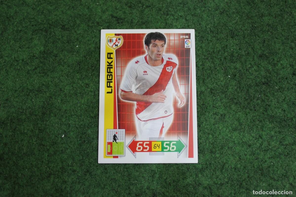 Cromos de f&uacute;tbol: 256 LABAKA RAYO VALLECANO ADRENALYN XL 2012 2013 12 13 LALIGA SANTANDER