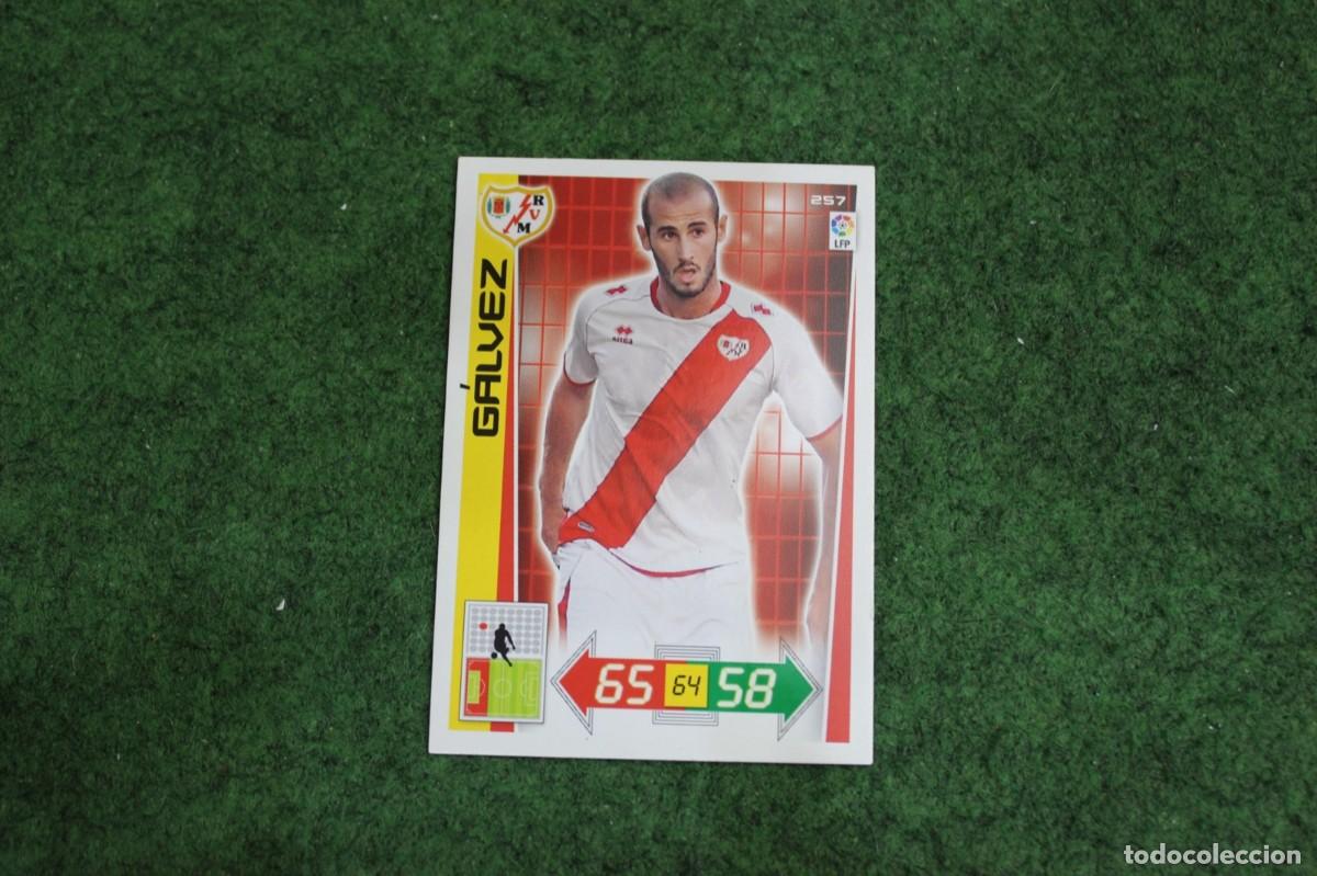 Cromos de f&uacute;tbol: 257 G&Aacute;LVEZ RAYO VALLECANO ADRENALYN XL 2012 2013 12 13 LALIGA SANTANDER