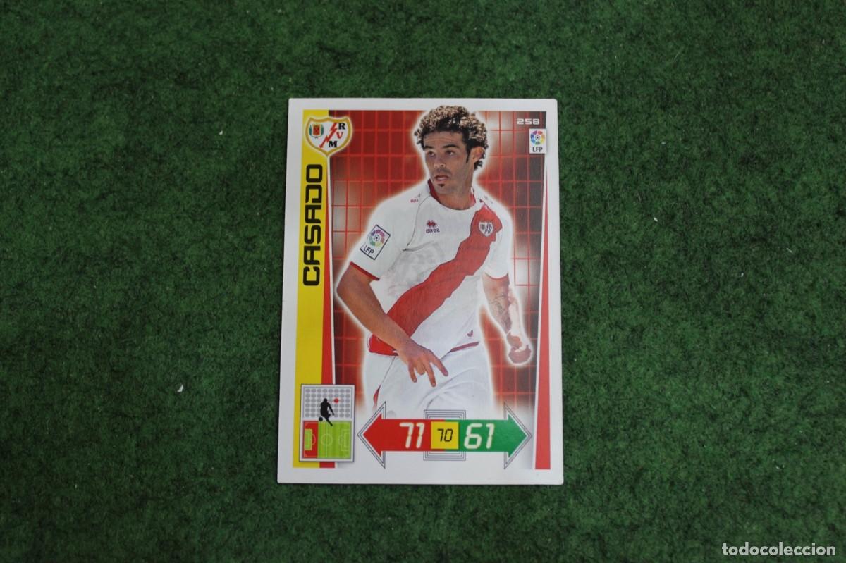 Cromos de f&uacute;tbol: 258 CASADO RAYO VALLECANO ADRENALYN XL 2012 2013 12 13 LALIGA SANTANDER
