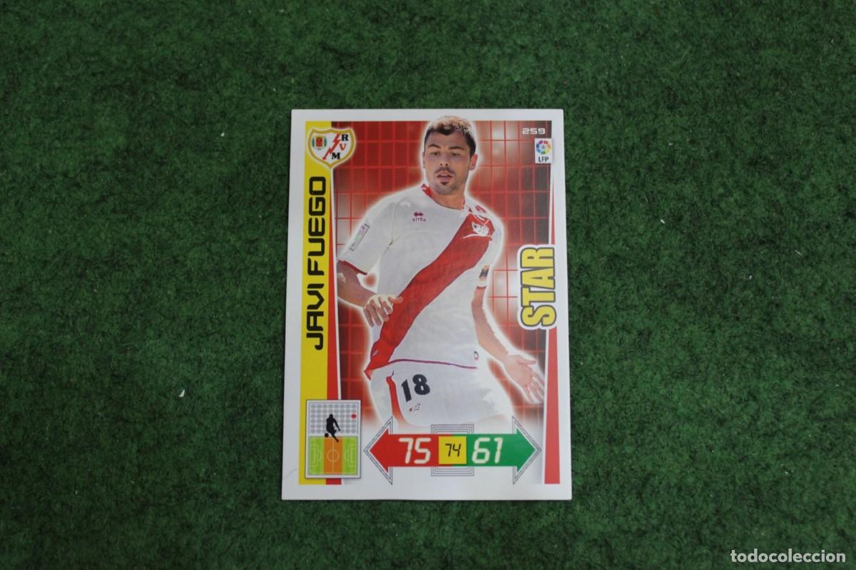 Cromos de f&uacute;tbol: 259 JAVI FUEGO RAYO VALLECANO STAR ADRENALYN XL 2012 2013 12 13 LALIGA SANTANDER