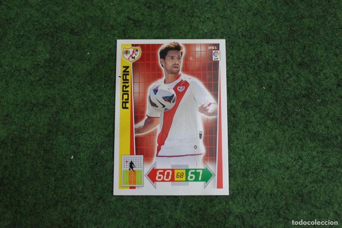 Cromos de f&uacute;tbol: 261 ADRI&Aacute;N RAYO VALLECANO ADRENALYN XL 2012 2013 12 13 LALIGA SANTANDER