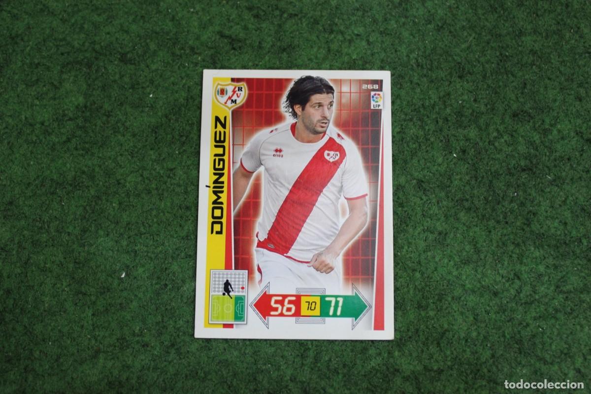Cromos de f&uacute;tbol: 268 DOM&Iacute;NGUEZ RAYO VALLECANO ADRENALYN XL 2012 2013 12 13 LALIGA SANTANDER