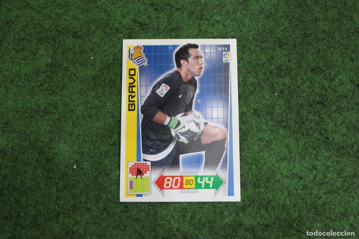 Cromos de f&uacute;tbol: 271 BRAVO REAL SOCIEDAD ADRENALYN XL 2012 2013 12 13 LALIGA SANTANDER