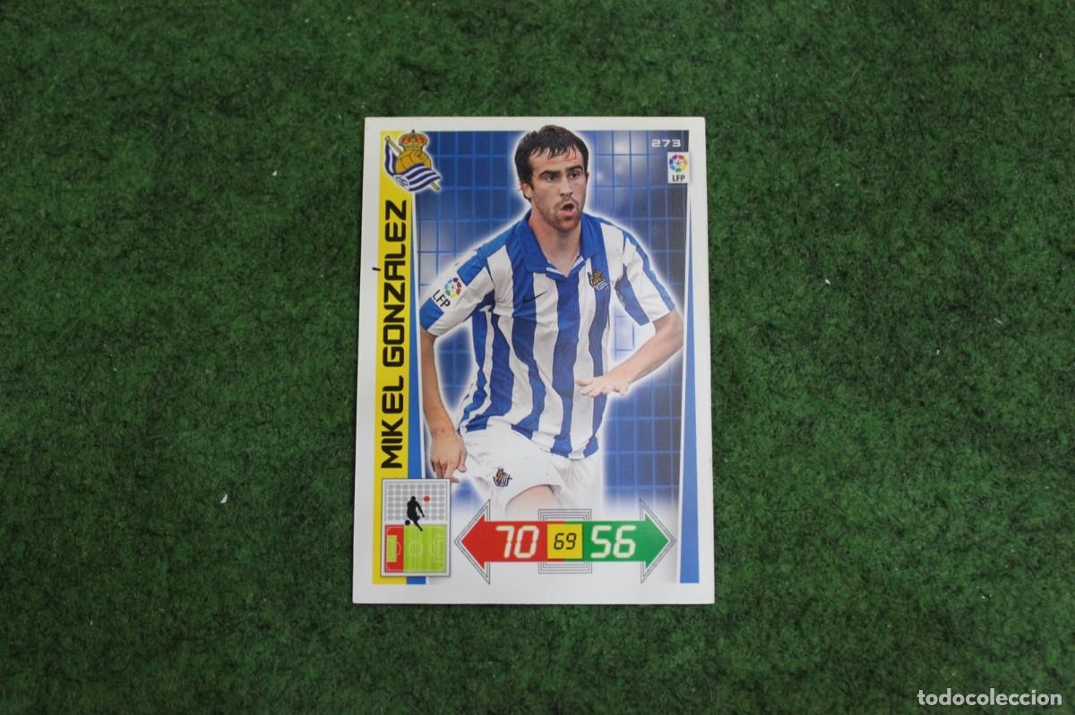 Cromos de f&uacute;tbol: 273 MIKEL GONZ&Aacute;LEZ REAL SOCIEDAD ADRENALYN XL 2012 2013 12 13 LALIGA SANTANDER
