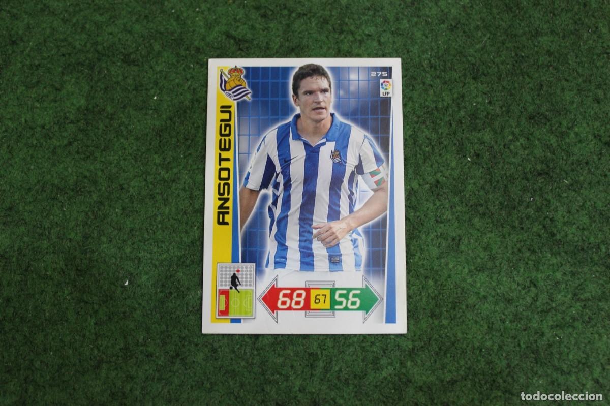 Cromos de f&uacute;tbol: 275 ANSOTEGUI REAL SOCIEDAD ADRENALYN XL 2012 2013 12 13 LALIGA SANTANDER