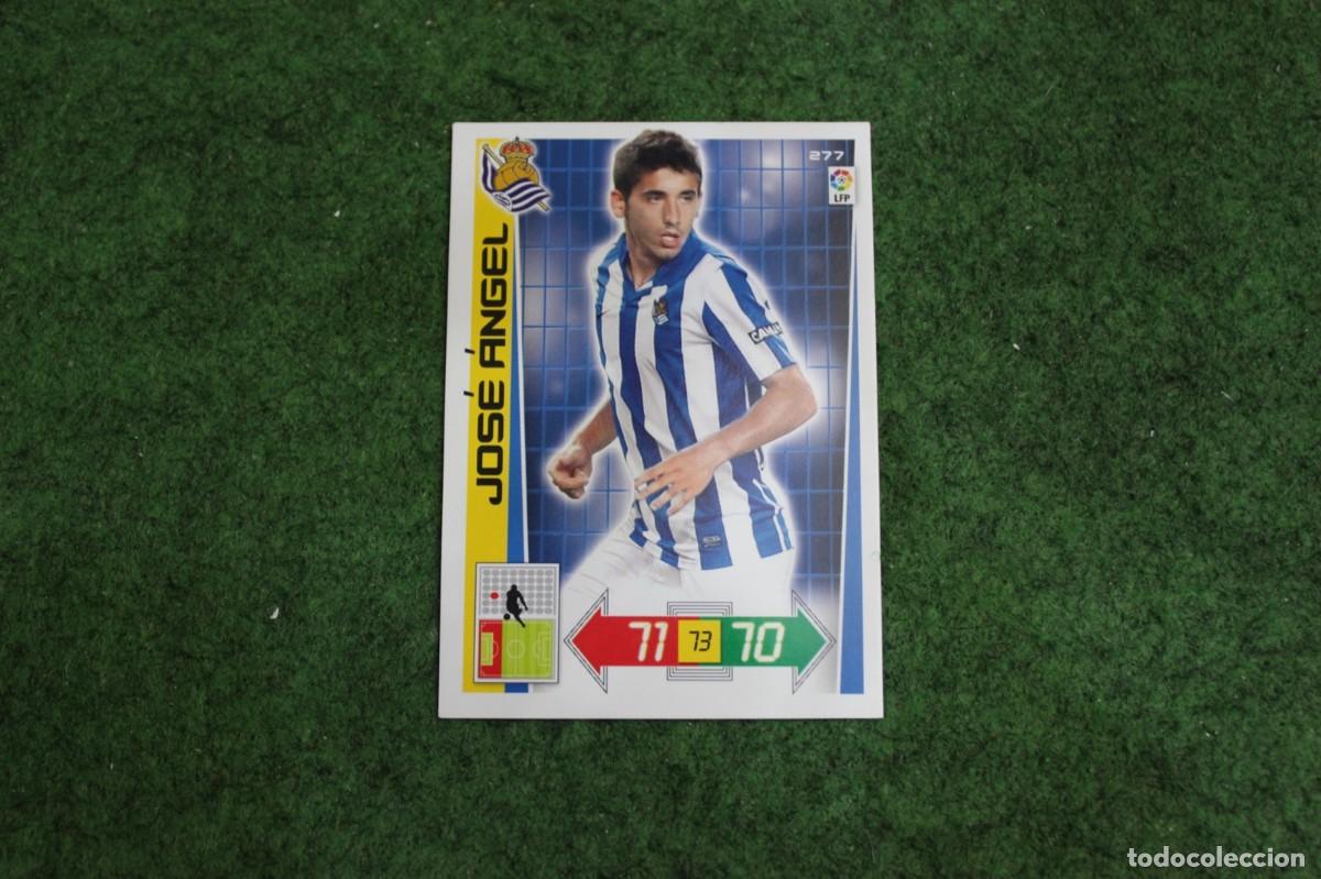 Cromos de f&uacute;tbol: 277 JOS&Eacute; &Aacute;NGEL REAL SOCIEDAD ADRENALYN XL 2012 2013 12 13 LALIGA SANTANDER