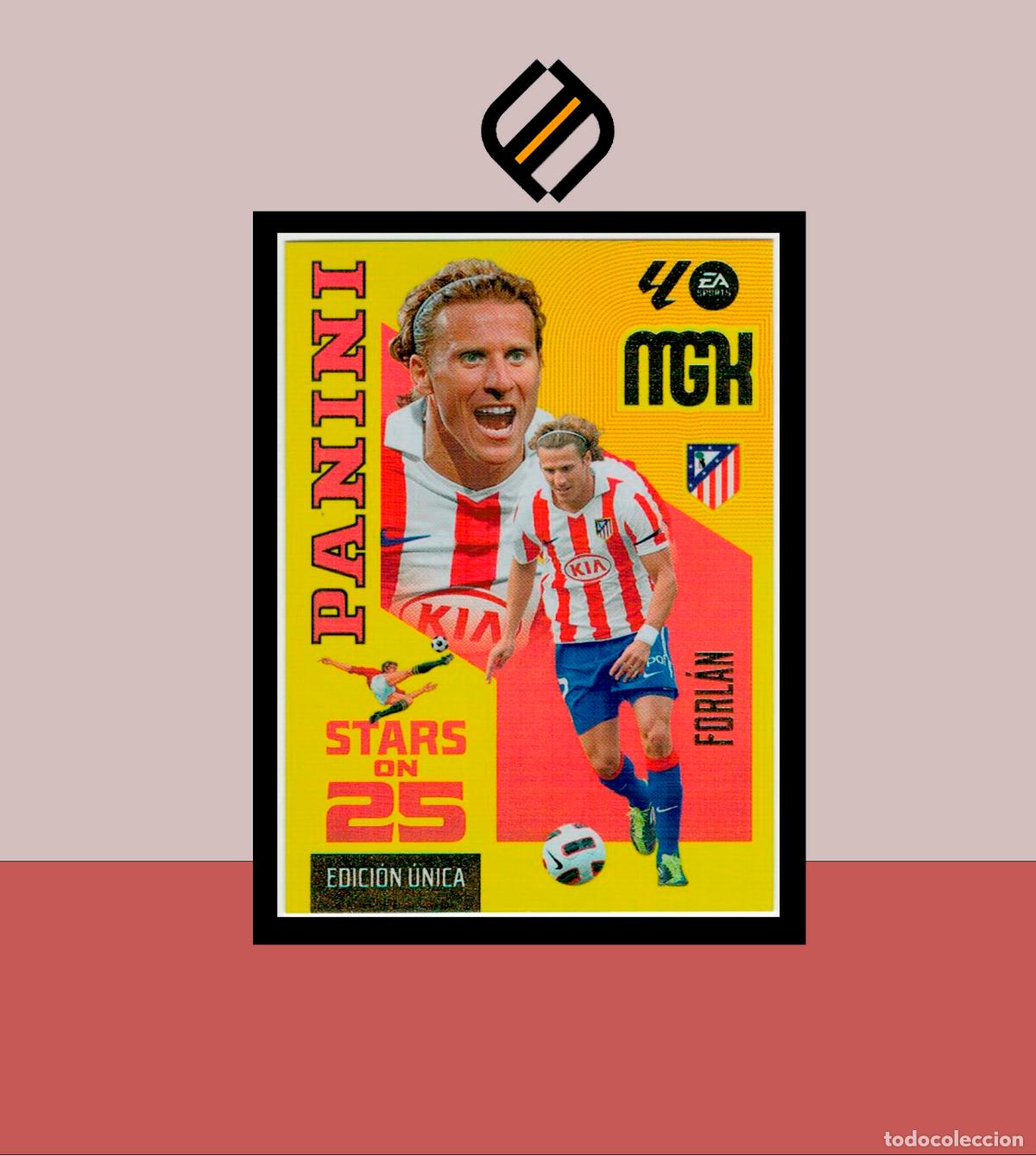 Cromos de f&uacute;tbol: MEGACRACKS 2026 2027 26 27 PANINI 439 FORL&Aacute;N ATL&Eacute;TICO MADRID COLECCI&Oacute;N MGK STARS ON 25 ANIVERSARIO