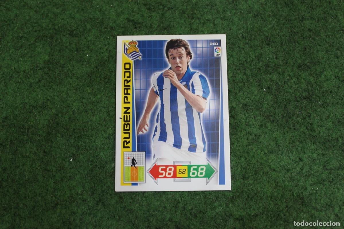 Cromos de f&uacute;tbol: 281 RUB&Eacute;N PARDO REAL SOCIEDAD ADRENALYN XL 2012 2013 12 13 LALIGA SANTANDER