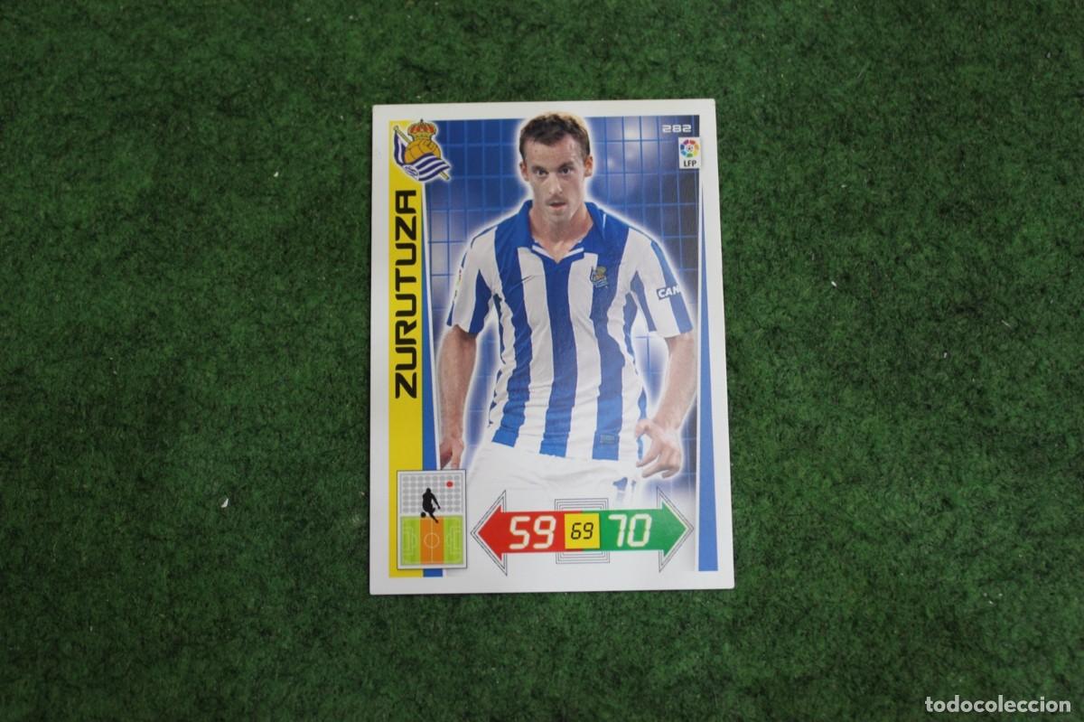Cromos de f&uacute;tbol: 282 ZURUTUZA REAL SOCIEDAD ADRENALYN XL 2012 2013 12 13 LALIGA SANTANDER