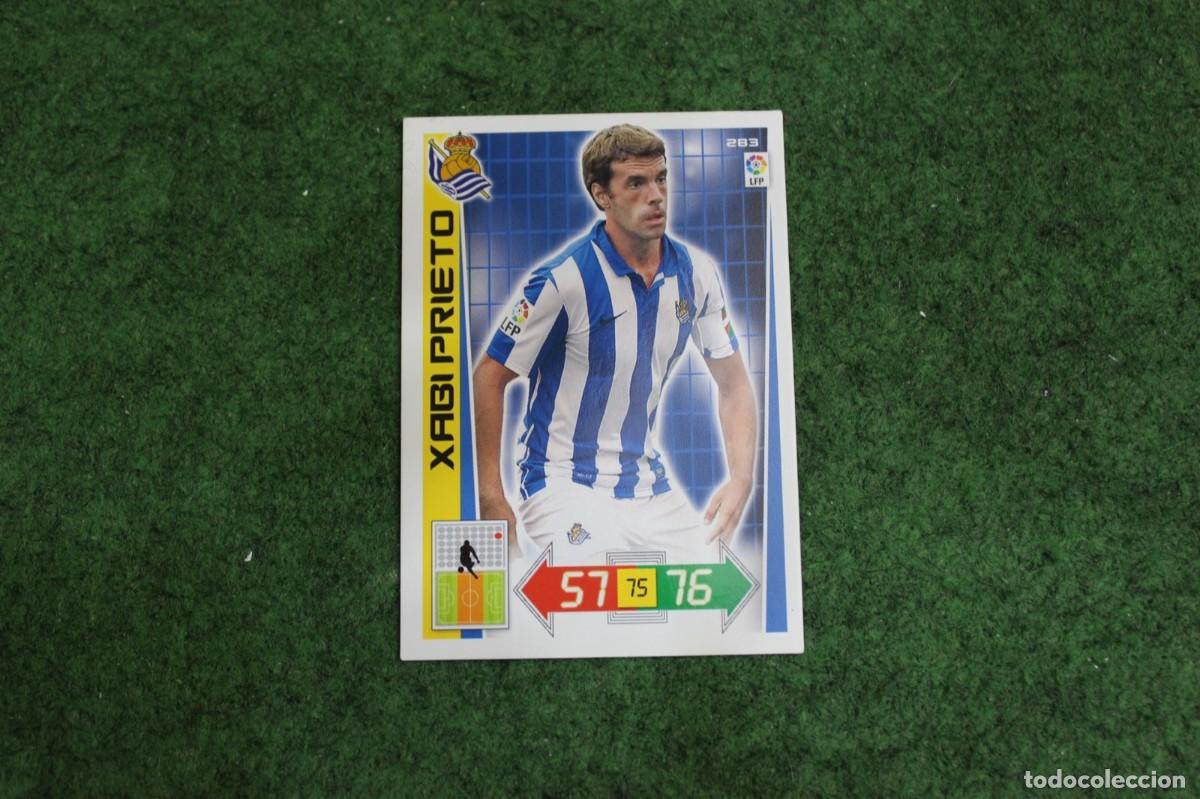 Cromos de f&uacute;tbol: 283 XABI PRIETO REAL SOCIEDAD ADRENALYN XL 2012 2013 12 13 LALIGA SANTANDER