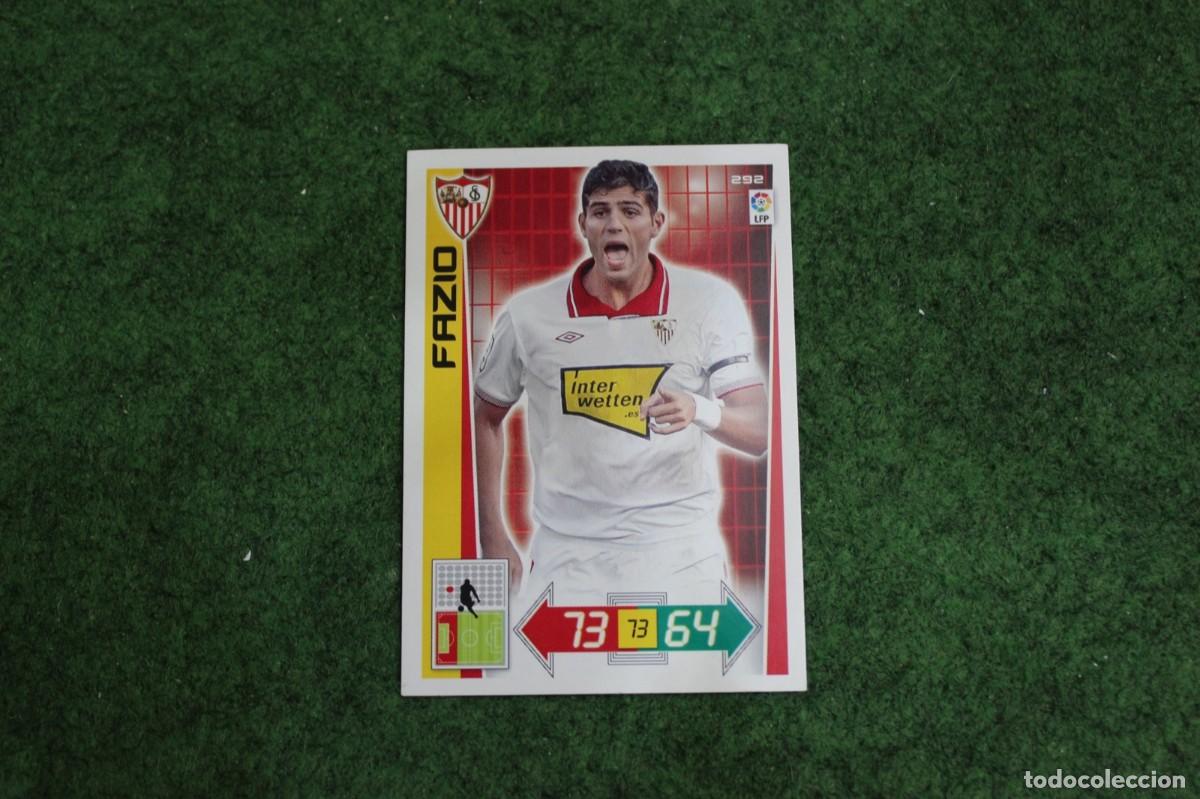 Figurine di Calcio: 292 FAZIO SEVILLA FC ADRENALYN XL 2012 2013 12 13 LALIGA SANTANDER