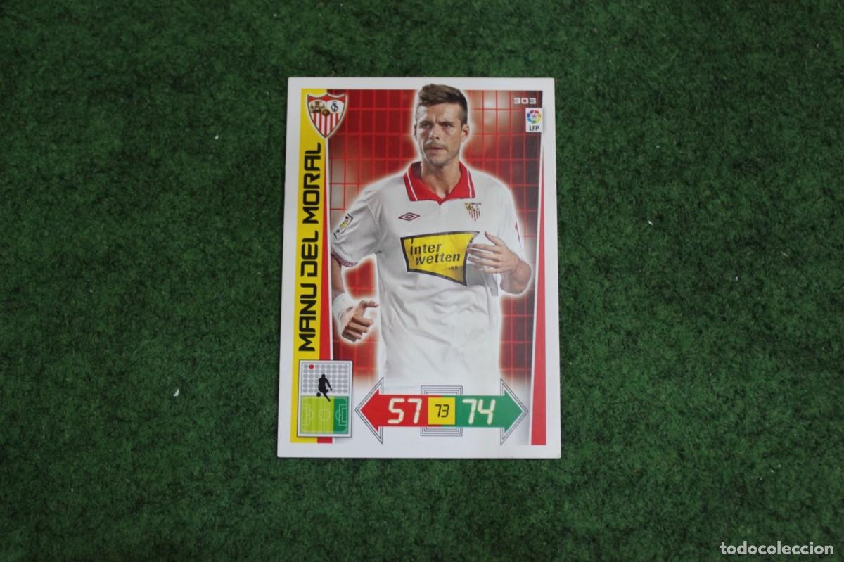 Figurine di Calcio: 303 MANU DEL MORAL SEVILLA FC ADRENALYN XL 2012 2013 12 13 LALIGA SANTANDER
