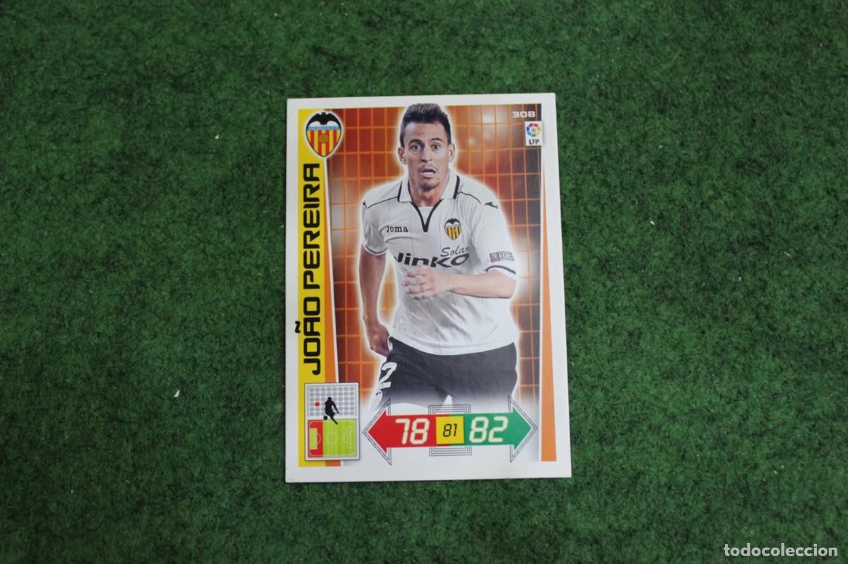 Figurine di Calcio: 308 JO&Atilde;O PEREIRA VALENCIA CF ADRENALYN XL 2012 2013 12 13 LALIGA SANTANDER