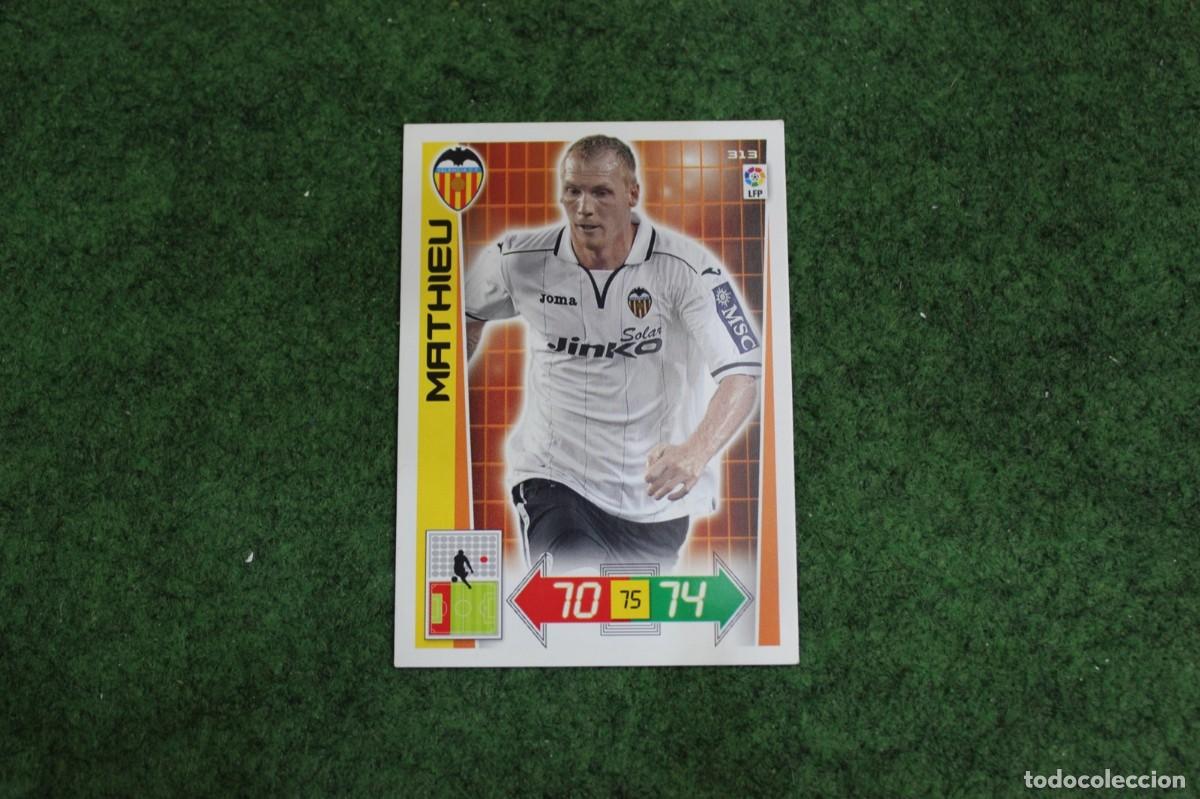 Figurine di Calcio: 313 MATHIEU VALENCIA CF ADRENALYN XL 2012 2013 12 13 LALIGA SANTANDER
