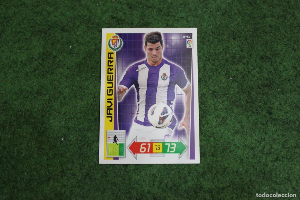 Cromos de f&uacute;tbol: 341 JAVI GUERRA REAL VALLADOLID ADRENALYN XL 2012 2013 12 13 LALIGA SANTANDER