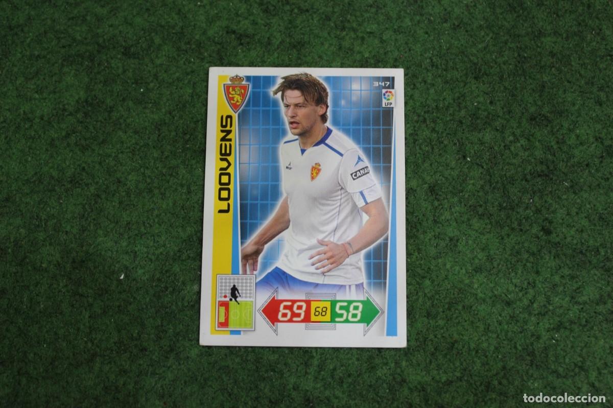 Cromos de f&uacute;tbol: 347 LOOVENS REAL ZARAGOZA ADRENALYN XL 2012 2013 12 13 LALIGA SANTANDER