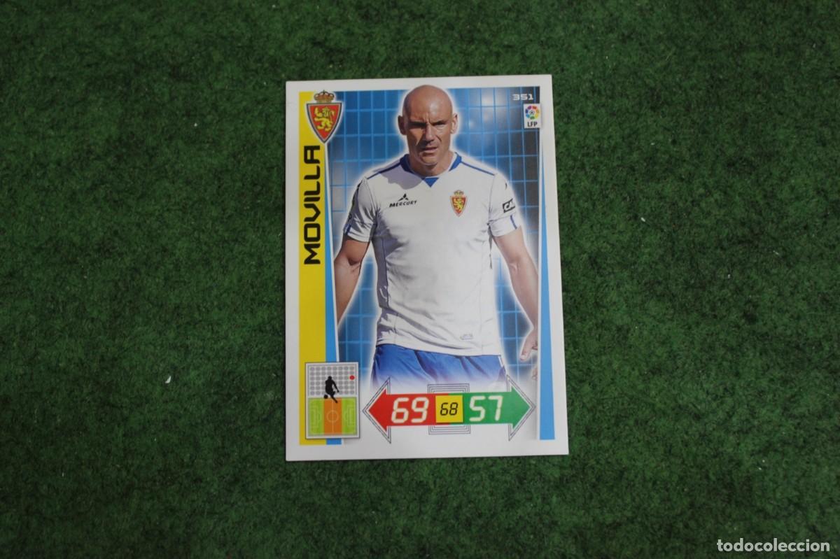 Cromos de f&uacute;tbol: 351 MOVILLA REAL ZARAGOZA ADRENALYN XL 2012 2013 12 13 LALIGA SANTANDER