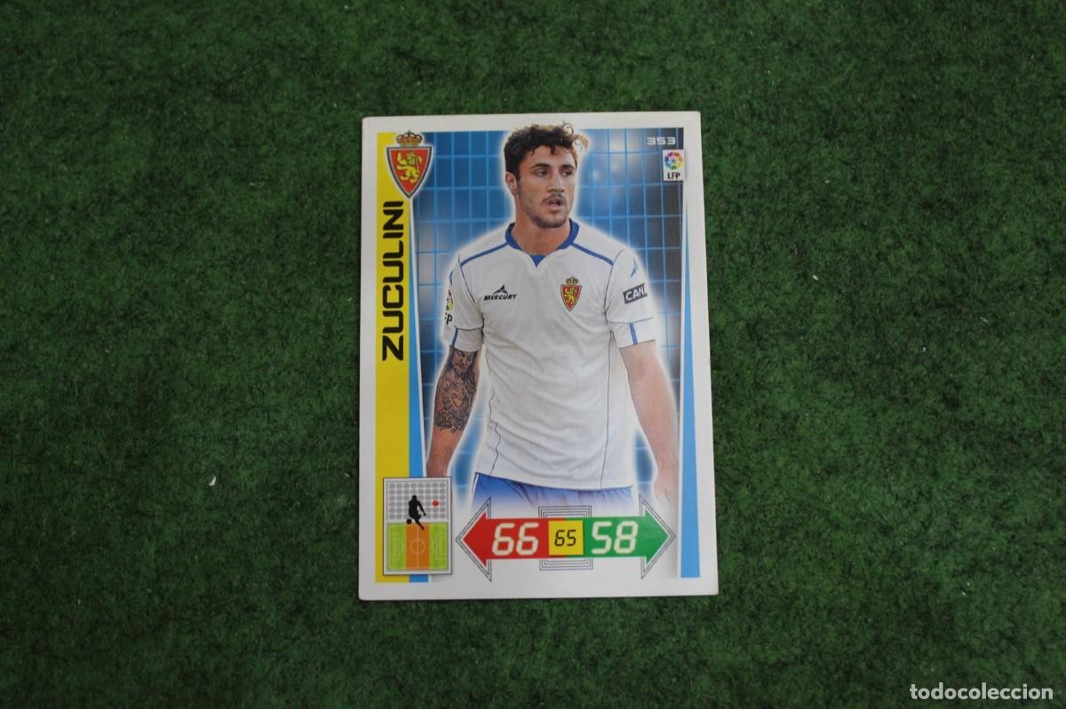 Cromos de f&uacute;tbol: 353 ZUCULINI REAL ZARAGOZA ADRENALYN XL 2012 2013 12 13 LALIGA SANTANDER