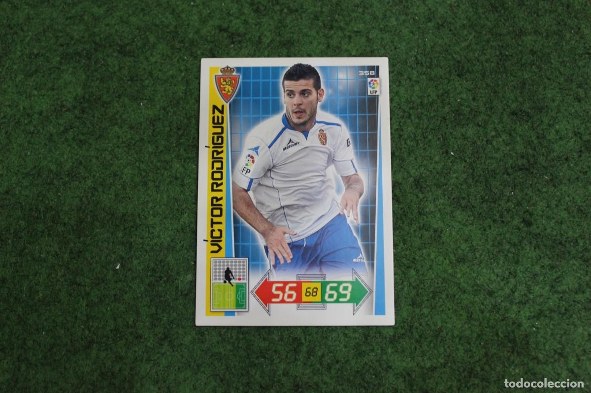 Cromos de f&uacute;tbol: 358 V&Iacute;CTOR RODR&Iacute;GUEZ REAL ZARAGOZA ADRENALYN XL 2012 2013 12 13 LALIGA SANTANDER